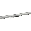Fertigset Duschrinne hansgrohe RainDrain Match 955 mm edelstahl gebürstet 56041800 ohne Installationsset und den uBox Grundkörper