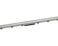 Fertigset Duschrinne hansgrohe RainDrain Match 955 mm edelstahl gebürstet 56041800 ohne Installationsset und den uBox Grundkörper