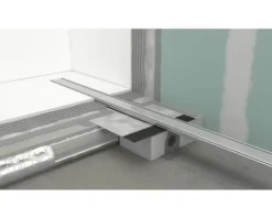 Fertigset Duschrinne hansgrohe RainDrain Original 700 mm edelstahl gebürstet 56197800 ohne Grundkörper