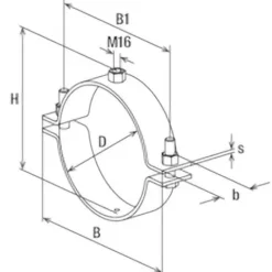 Fischer Festpunktschelle FFSC 219,1 - 567738