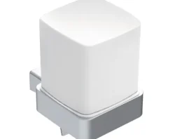 Flüssigseifenspender Emco Loft chrom/Glas satiniert 052100103