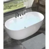form&style Badteppich Chenille 80 x 50 cm grau