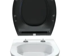 form&style WC-Sitz Bathala schwarz matt Absenkautomatik