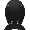 form&style WC-Sitz Black matt mit Absenkautomatik und Quick&Clean