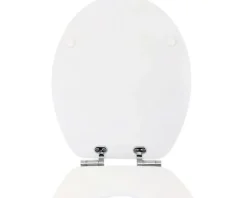 form&style WC-Sitz MDF Flower mit Absenkautomartik und leicht abnehmbar