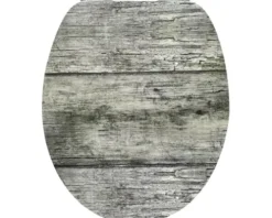 form&style WC-Sitz Wooden boards MDF mit Absenkautomatik
