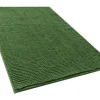 form&style Badteppich Chenille 80 x 50 cm tannengrün
