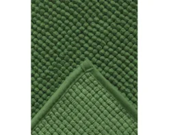 form&style Badteppich Chenille 80 x 50 cm tannengrün