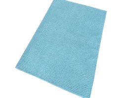 form&style Badteppich Chenille 80 x 50 cm türkis