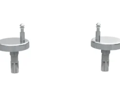 form&style Ersatzscharnier für WC-Sitze mit Quick-Release