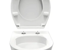 form&style WC-Sitz Basilan weiß Absenkautomatik