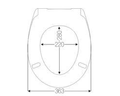 form&style WC-Sitz Wellness mit Absenkautomatik