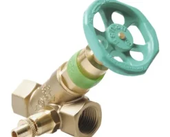 Freiflußventil mit Rückflußverhinderer 1/2" messing