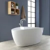 Freistehende Badewanne aus Mineralguss | Rachele