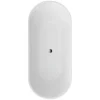 Freistehende Badewanne OTTOFOND Mago 75 x 170 cm weiß glänzend 703951