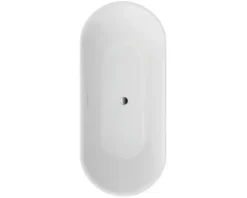 Freistehende Badewanne OTTOFOND Mago 75 x 170 cm weiß glänzend 703951