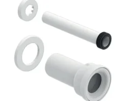 GEBERIT Anschlussgarnitur für WC Bambini Ø90/44 mm x 250 mm weiß 152408001