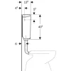 GEBERIT AP 140 Aufputzspülkasten, weiß, Start Stopp, tiefhängend, 140.000.11.1