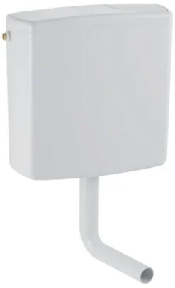 GEBERIT AP 140 Aufputzspülkasten, weiß, Start Stopp, tiefhängend, 140.000.11.1