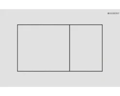 GEBERIT Betätigungsplatte Sigma40 Square weiß matt easy-to-clean-beschichtet 115.629.JT.1