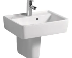 GEBERIT Halbsäule Renova Nr. 1 Plan Renova Plan zu Handwaschbecken weiß 292150000
