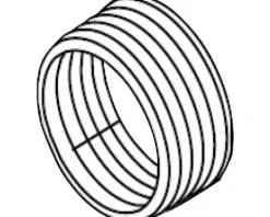 Grundfoss Zubehör für Hebeanlage Zulaufdichtung DN100 für Abwasserhebeanlagen M , MD und MSS 97726942