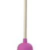 Gummi-Ausgussreiniger Pömpel rosa140 mm