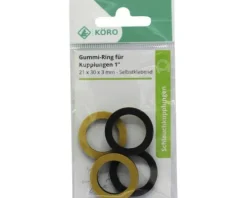 Gummi-Ringe 1" 21 x 30 x 3 mm Selbstklebend