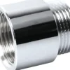 Hahnverlängerung messing ½"x10mm verchromt