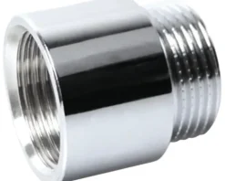 Hahnverlängerung messing ½"x10mm verchromt