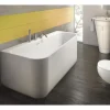 Halbfreistehende Badewanne Ottofond Pino Modell A 703930 155x75 cm weiß