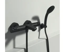 Handbrause Ideal STANDARD Idealrain Ø 10 cm schwarz