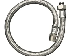 hansgrohe Anschlussschlauch für 2-Loch Thermostat 600 mm edelstahl 96396000