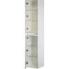 Hochschrank Sanox Frozen Frontfarbe weiß hochglanz BxHxT 35 x 170 x 35 cm