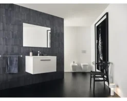 Ideal Standard Wand-WC Set i.life S Tiefspüler ohne Spülrand weiß glänzend mit WC-Sitz T473801