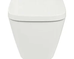 Ideal Standard Wand-WC Set i.life S Tiefspüler ohne Spülrand weiß glänzend mit WC-Sitz T473801