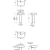 Ideal Standard Halbsäule Connect zu Waschtisch weiß E711301