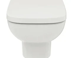 Ideal Standard Wand-WC Set i.life A Tiefspüler ohne Spülrand weiß glänzend mit WC-Sitz T467101