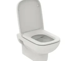 Ideal Standard Wand-WC Set i.life A Tiefspüler ohne Spülrand weiß glänzend mit WC-Sitz T467101