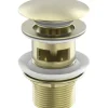Jungborn Ablaufventil 1 1/4 Zoll passend zu OMEGA, LAMBDA und IOTA gold matt