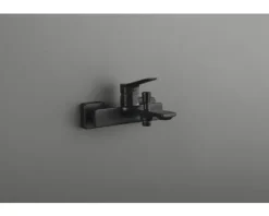 Jungborn Badewannenarmatur GAMMA schwarz matt
