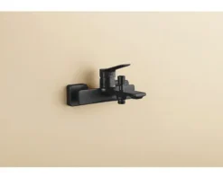 Jungborn Badewannenarmatur GAMMA schwarz matt