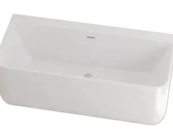 Jungborn Halbfreistehende Badewanne THREE Back to Wall 175 x 80 cm weiß