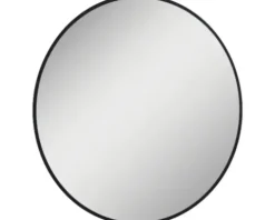 Jungborn LED Rahmenspiegel Round Ø 60 cm schwarz