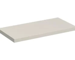 Jungborn Waschtischplatte TRENTA Breite ab 60 cm bis 250 cm x 50,2 cm Cashmere ohne Ausschnitt