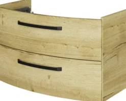 Jungborn Waschtischunterschrank VENTITRE BxHxT 80 x 49,2 x 43 cm Frontfarbe halifax eiche natur
