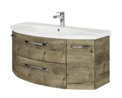 Jungborn Waschtischunterschrank VENTITRE BxHxT 116,3 x 49,2 x 46 cm Frontfarbe eiche ribbeck holzdekor