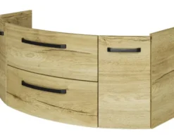 Jungborn Waschtischunterschrank VENTITRE BxHxT 116,3 x 49,2 x 46 cm Frontfarbe halifax eiche natur