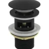 Jungborn Ablaufventil 1 1/4 Zoll passend zu OMEGA, LAMBDA und IOTA schwarz matt