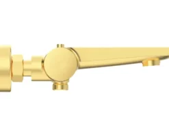 Jungborn Badewannenarmatur mit Thermostat LAMBDA DVGW geprüft gold matt